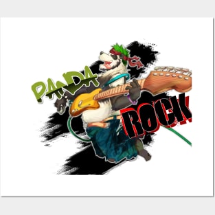 Panda Rock! Posters and Art